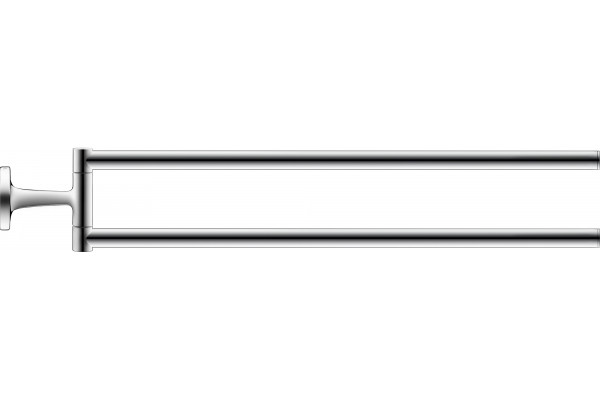 Полотенцедержатель Duravit Starck T 0099411000 хром, двойной