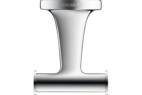 Крючок Duravit Starck T 0099301000 двойной, хром