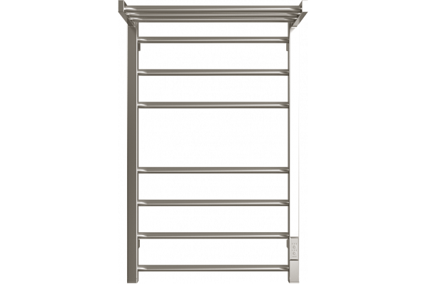 Полотенцесушитель электрический Двин Fs plaza neo 80х50, хром, с полкой