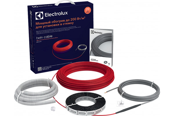 Теплый пол Electrolux Twin Cable ETC 2-17-500