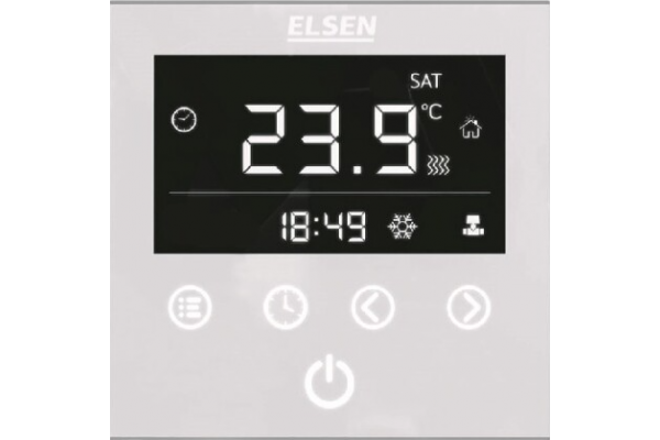 Терморегулятор Elsen EKA.01.01W для естественной конвекции, белый