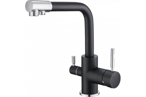 Смеситель для кухни Emar Quartz 3003N.12 Оникс