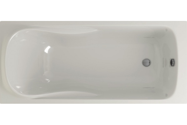 Акриловая ванна EUROLUX Alla 170x75 см, с каркасом