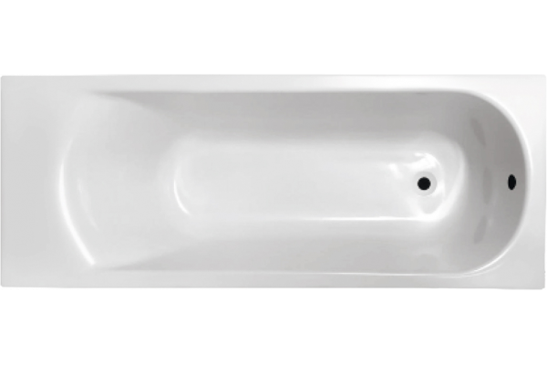 Акриловая ванна EUROLUX Miamika 170x70 см, с каркасом