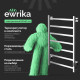 Полотенцесушитель электрический EWRIKA Пенелопа КВ7, 80х50, хром