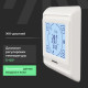 Терморегулятор EWRIKA ТЕП91Б белый, сенсорный