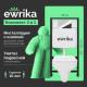 Комплект Унитаз подвесной STWORKI Дублин SETK3504-0605-001-1-6000 с микролифтом + Инсталляция EWRIKA ProLT 0026-2020 + Кнопка 0041 хром