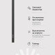 Полотенцесушитель электрический EWRIKA Пенелопа P1, 160х3, черный