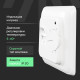 Терморегулятор EWRIKA ТЕП7026 белый, механический