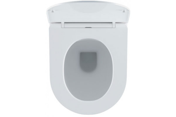 Комплект  Унитаз подвесной IDDIS Blanco BLARDSEi25 безободковый, с микролифтом + Система инсталляции для унитазов EWRIKA ProLT 0026-2020 + Кнопка смыв