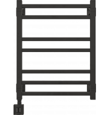 Полотенцесушитель электрический EWRIKA Кассандра Pg 60x50 L, черный матовый