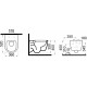 Комплект Унитаз подвесной STWORKI Ноттвиль SETK3104-2616 безободковый, с микролифтом, черный + Инсталляция EWRIKA ProLT 0026-2020 + Кнопка 0051 хром