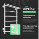 Полотенцесушитель электрический EWRIKA Сафо FT 80х50, с полкой, белый