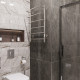 Полотенцесушитель электрический EWRIKA Сафо П 80х50, хром