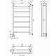 Полотенцесушитель электрический EWRIKA Кассандра Pg 80x50 L, белый