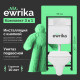 Комплект Унитаз подвесной STWORKI Дублин SETK3504-0605-001-1-6000 с микролифтом + Инсталляция EWRIKA ProLT 0026-2020 + Кнопка 0042 белая