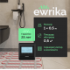 Комплект теплого пола EWRIKA MAT EWR 150-0,5 с терморегулятором ТЕП51Ч черным, электронным