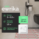 Комплект теплого пола EWRIKA MAT EWR 150-1,5 с терморегулятором ТЕП7026 белым, механическим