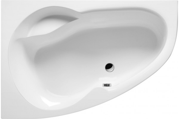 Акриловая ванна Excellent Newa L 160x95 см, угловая, с каркасом, асимметричная