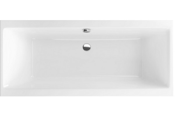 Акриловая ванна Excellent Pryzmat Slim 170x75 см, с каркасом