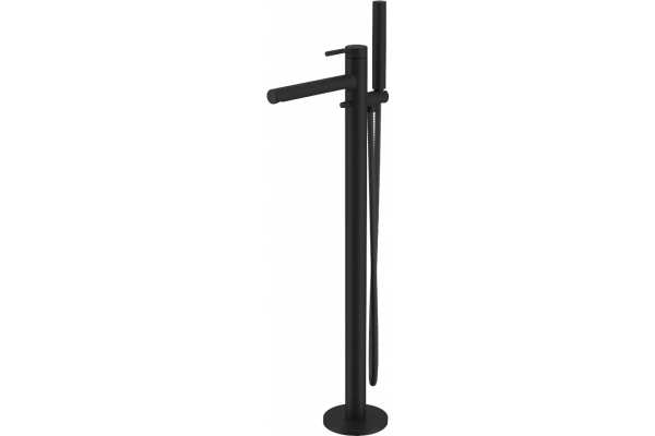 Напольный смеситель для ванны с душем Excellent Pi AREX.1255BL С ВНУТРЕННЕЙ ЧАСТЬЮ