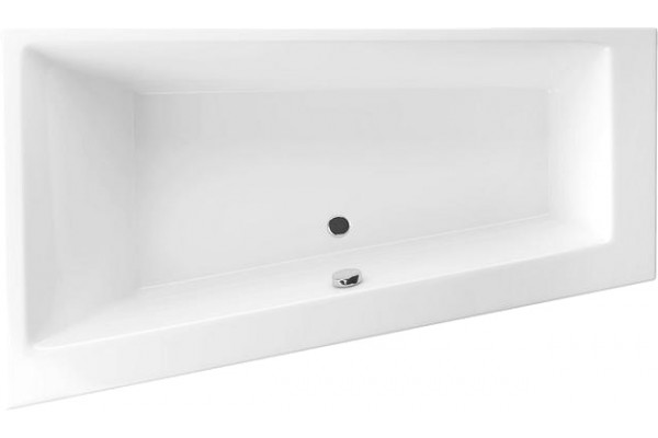 Акриловая ванна Excellent Sfera Slim L 170x100 см, угловая, с каркасом, асимметричная