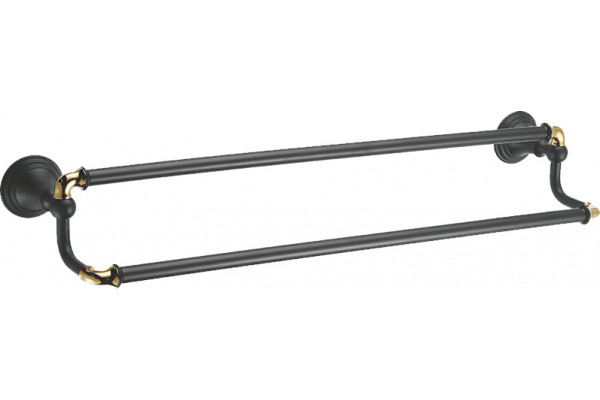 Полотенцедержатель Fixsen Luksor FX-71602B двойной