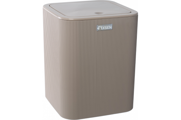 Мусорное ведро Fixsen Brown FX-403-6 бежевое