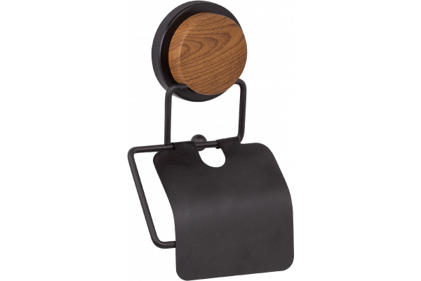 Держатель туалетной бумаги Fixsen Magic Wood FX-46010 с крышкой