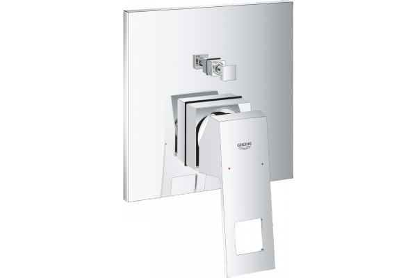 Смеситель для ванны с душем Grohe Eurocube 24062000 хром
