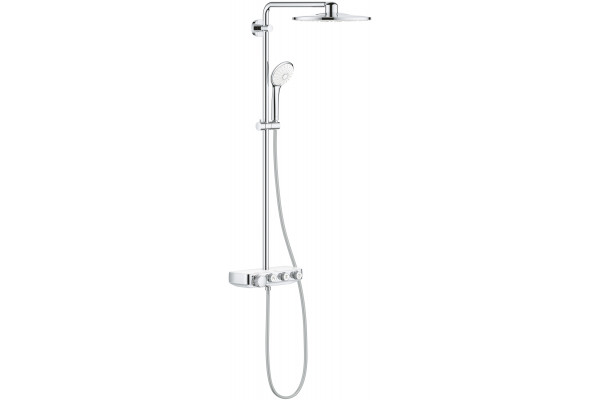 Душевая стойка Grohe Euphoria SmartControl 310 Duo 26507LS0 белая луна, с термостатом
