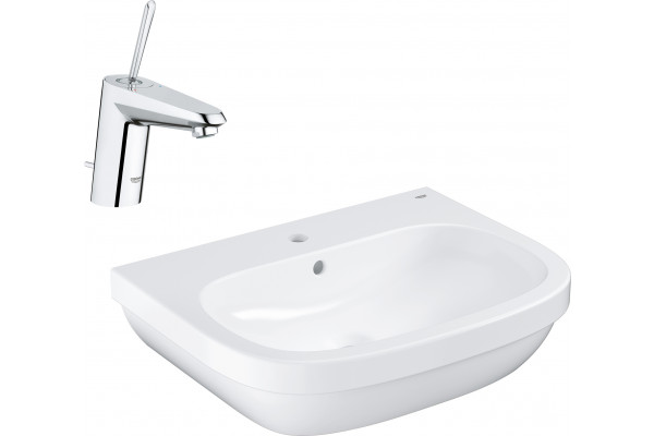 Комплект Раковина Grohe Euro Ceramic + Смеситель Eurodisc Joy Eurodisc joy 23425000