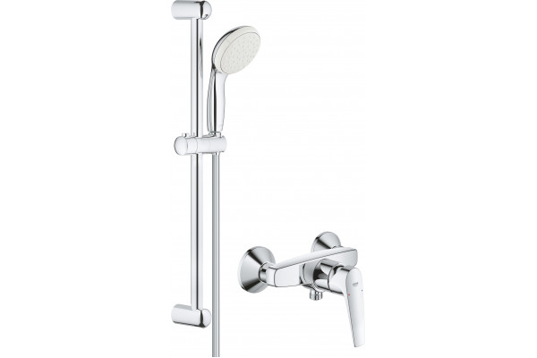 Смеситель для душа Grohe BauFlow 23632000, + Душевой гарнитур Grohe Tempesta New 27924001