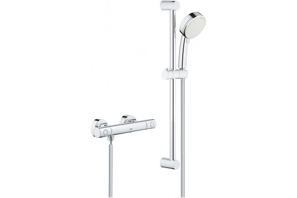Термостатический смеситель Grohe Grohtherm 800 Cosmopolitan 34768000, с душевым гарнитуром