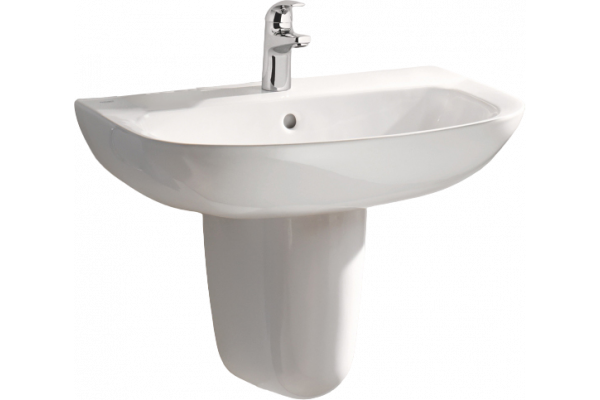 Раковина Grohe Bau Ceramic 39421000, с полупьедесталом
