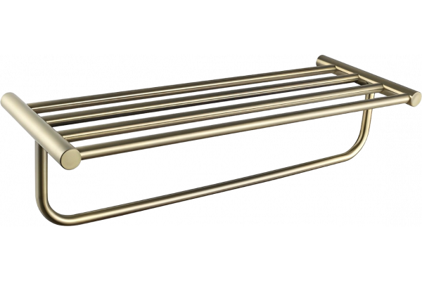 Полка Haiba HB84-4 для полотенец, бронза