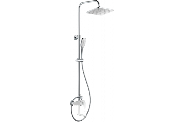 Душевая стойка Haiba HB548-8 белая