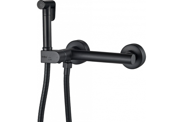Гигиенический душ Haiba HB5514-7, со смесителем, черный