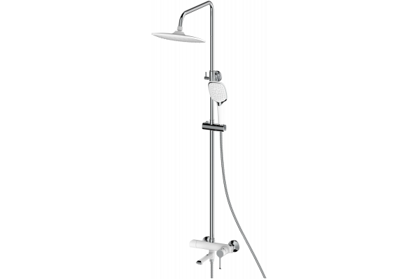 Душевая стойка Haiba HB805-8 белая