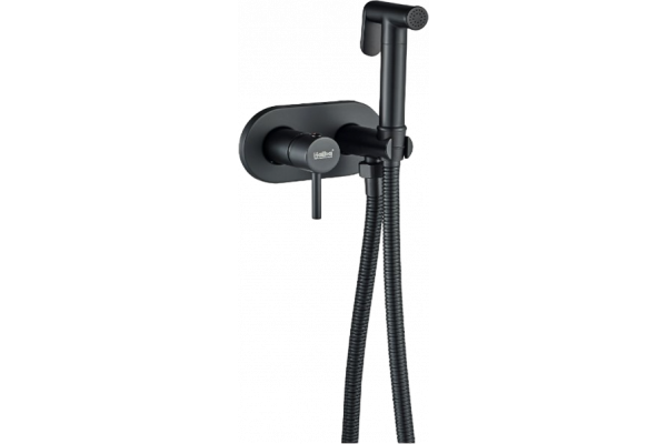 Гигиенический душ Haiba HB5515-7, со смесителем, черный