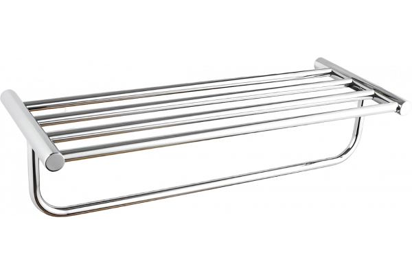 Полка Haiba HB84 24 для полотенец, хром