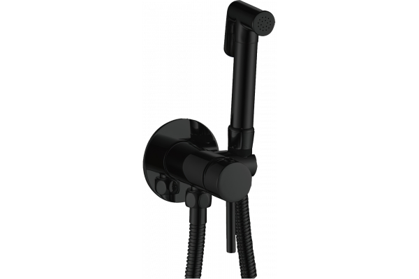 Гигиенический душ Haiba HB5511-7 со смесителем, черный