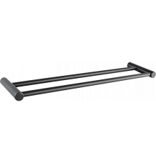 Полотенцедержатель Haiba HB84-7 HB8409-7 двойной, черный
