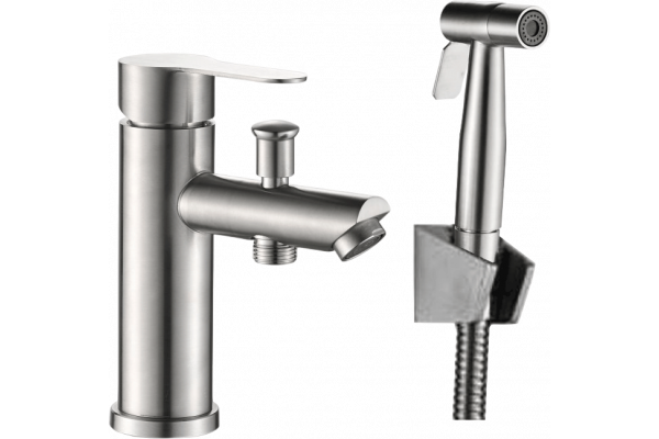 Смеситель для раковины Haiba HB12801 с гигиеническим душем