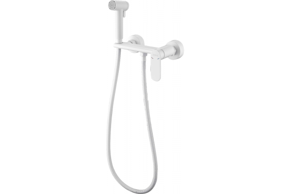 Гигиенический душ Haiba HB5516-8, со смесителем, белый