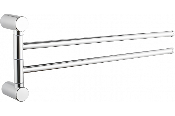 Полотенцедержатель Haiba HB84 12 двойной, хром