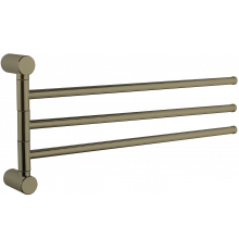 Полотенцедержатель Haiba HB84-4 тройной, бронза