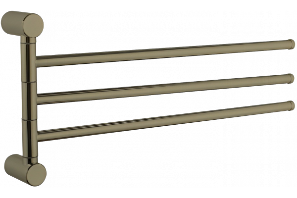 Полотенцедержатель Haiba HB84-4 тройной, бронза