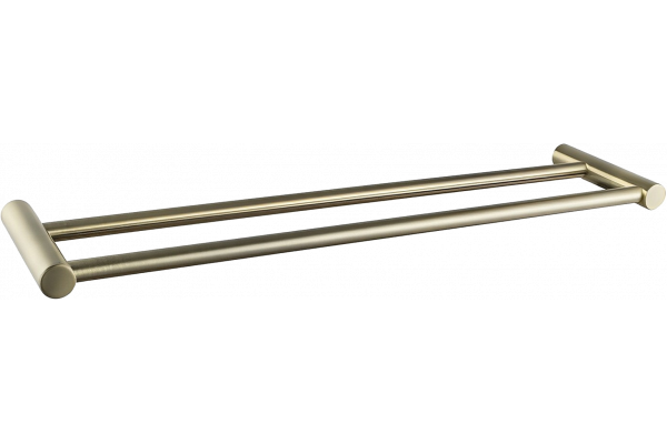 Полотенцедержатель Haiba HB84-4 HB8409-4 двойной, бронза