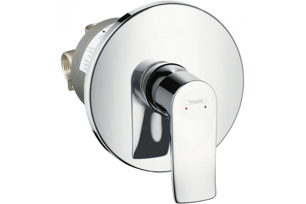 Смеситель для душа Hansgrohe Metris 31686000, С ВНУТРЕННЕЙ ЧАСТЬЮ